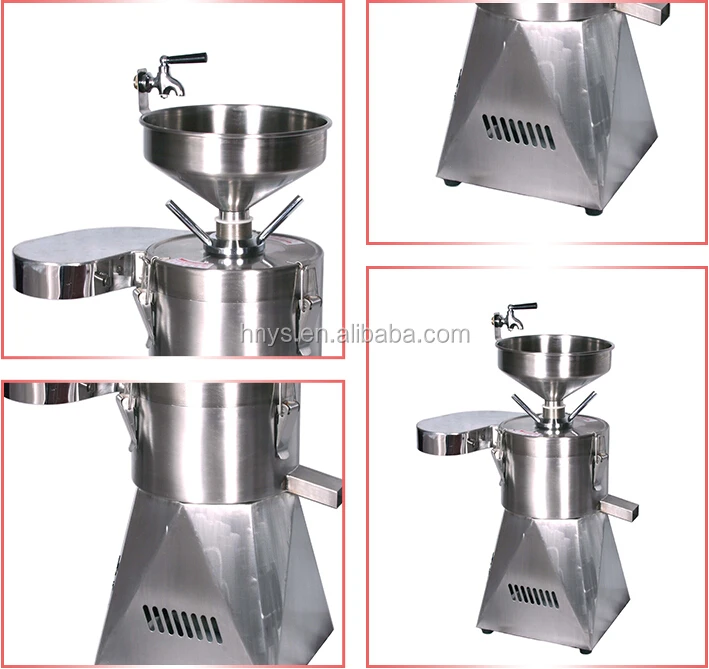 
easy operation soybean milk extractor machine 