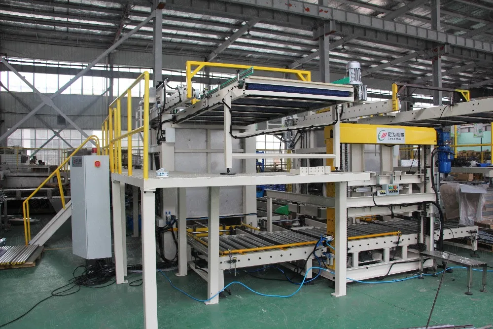 Оборудование для депаллейзера и депаллейзера бутылок