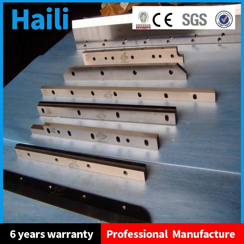 
High Quality Hydraulic Metal Steel Bar Straight Shear Machine Blades 