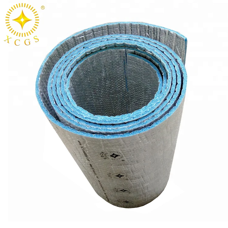 Aluminum Foil Backed EPE Foam High Heat Oven Insulation EPE Heat Resistant Insulation Foam