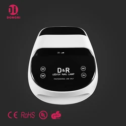 Customized DR6365 36 Watt CE & ROHS Electric Trend New Products Dongri Gel Uv Led Cordless Nail Lamp 48W Led Nail Lamp