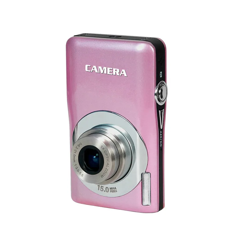 16.0Mega Pixel Optical Digital Camera with 2.7inch TFT 5X Optical Zoom Support 32G Anti-shape Face Detect Video with Sound