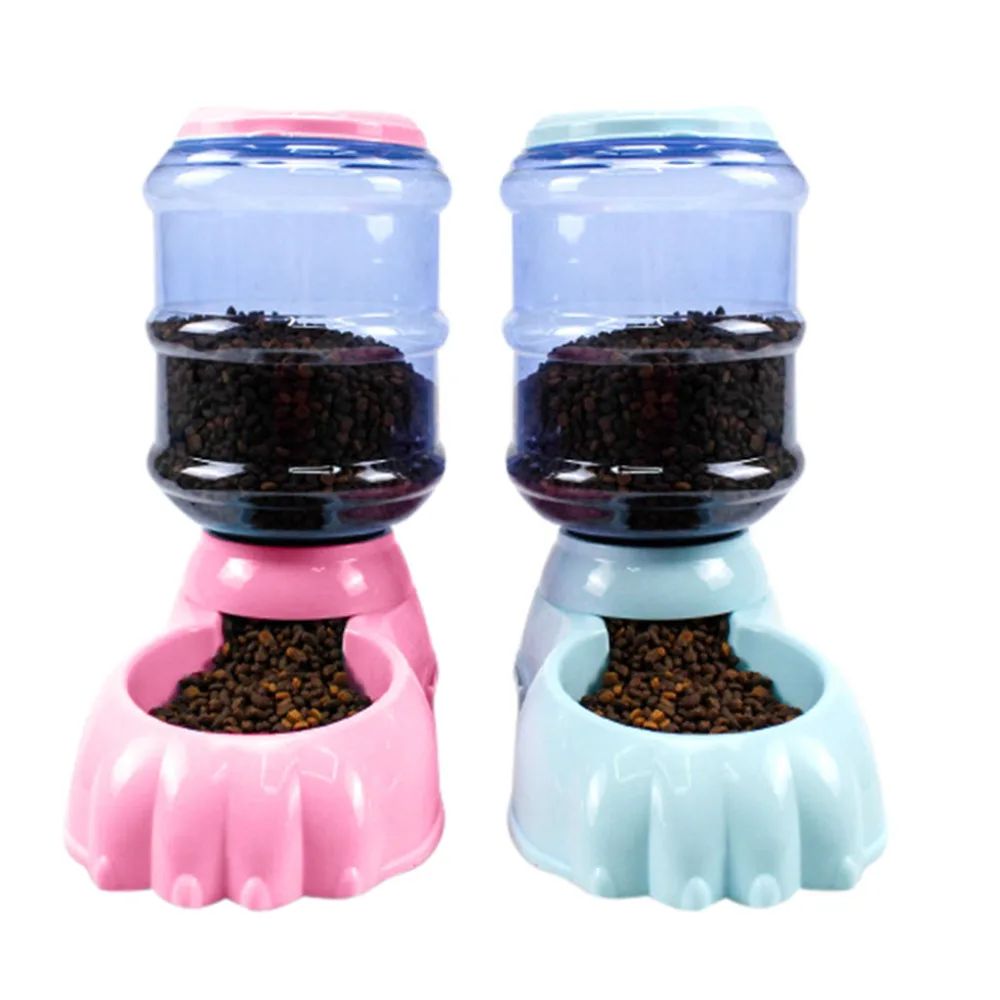 Автоматическая кормушка для домашних животных миска мелких собак и кошек дозатор 4 раза в