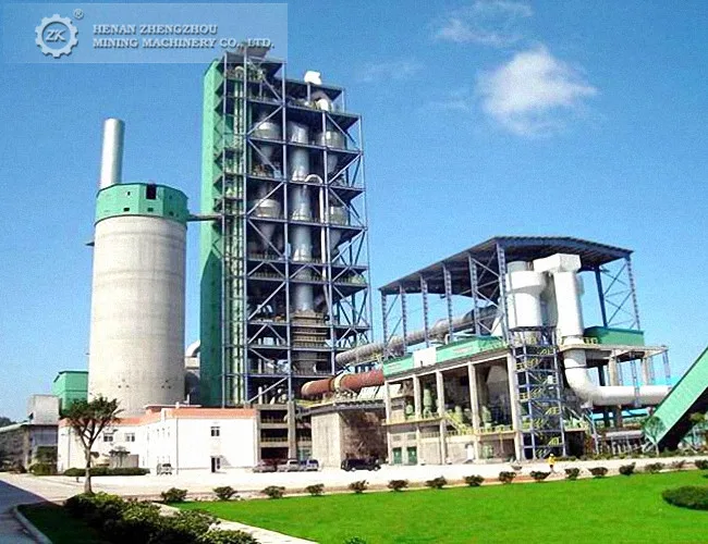 Usining Advanced Technology Industrial Mini Cement Processing Line