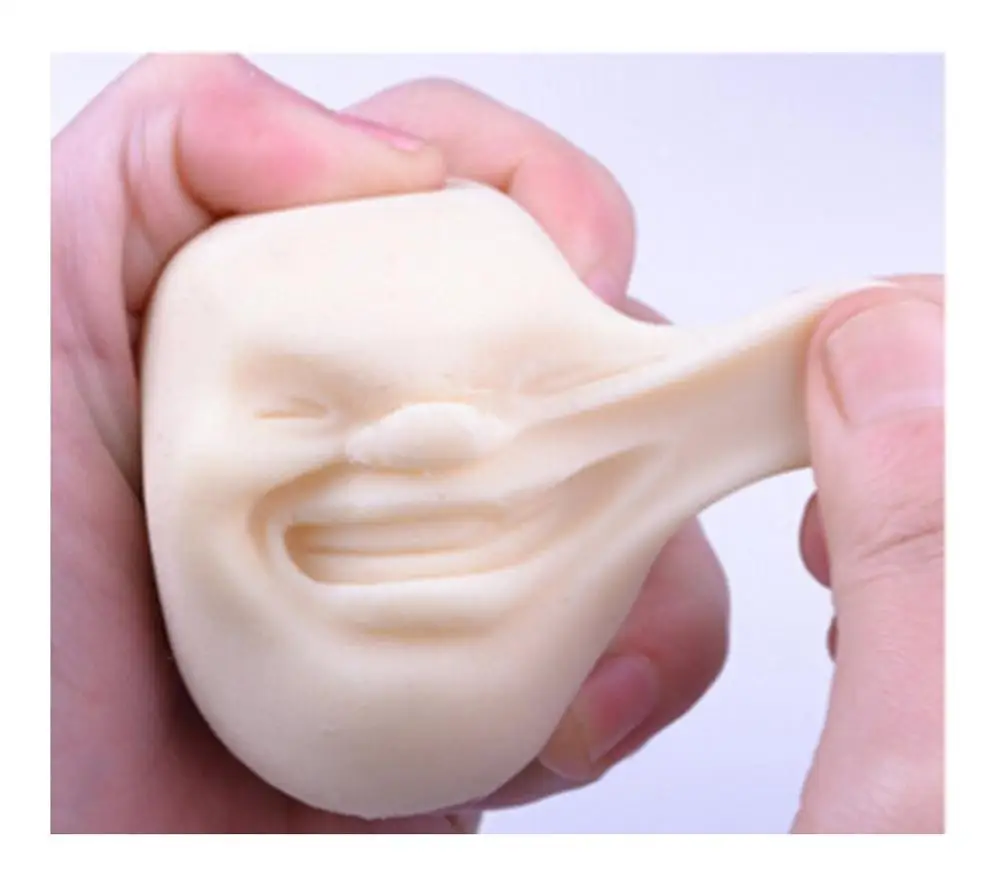 
2019 Cute Squishy Stress Ball Japanese Face Squishy Toys Stress Reliver 