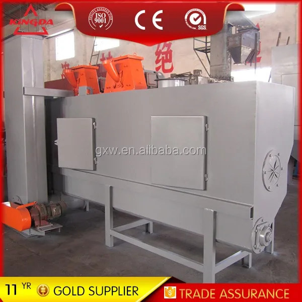 
steel pipe tube automatic shot blasting machine 