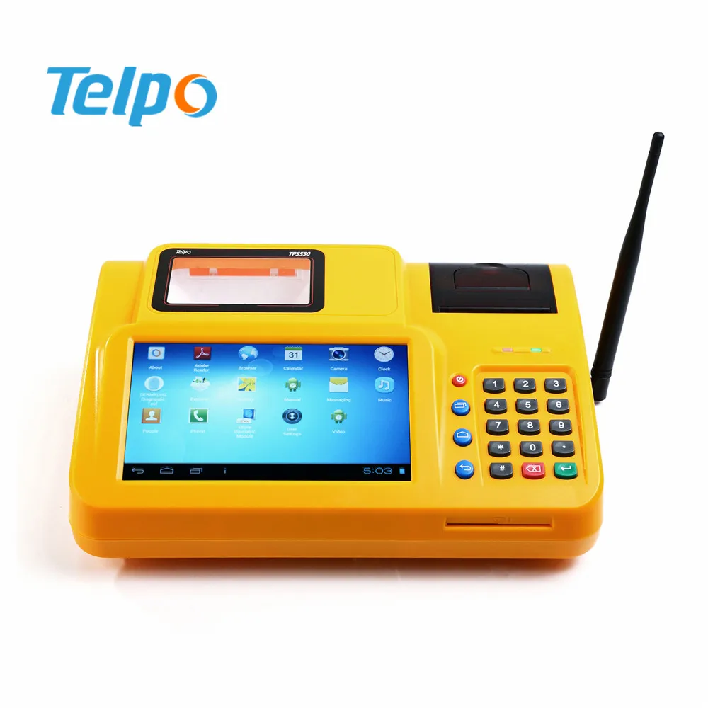 GPRS Wifi BT NFC Fingerprint POS Software Machine For Sport Betting, Airtime, Top-up, Electricity