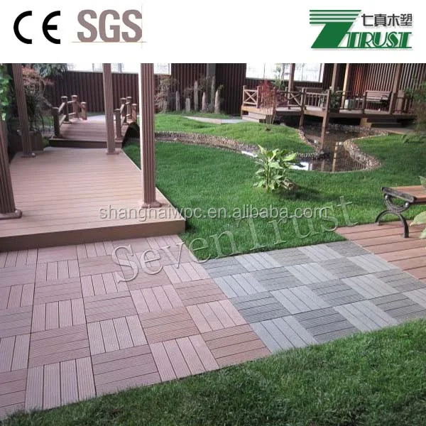 diy decking wood composite decking boards flooring DIY tiles composite floor wood plastic DIY decking sheet
