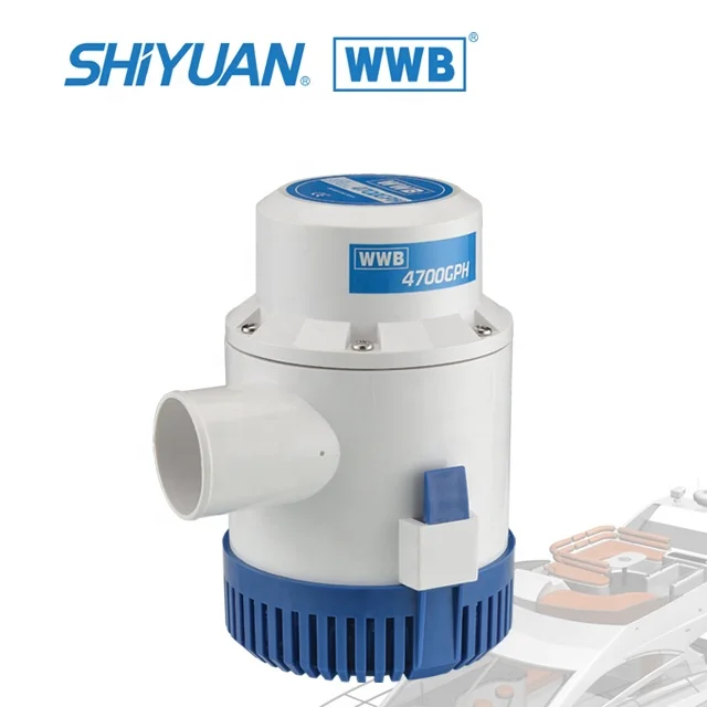 Солнечный насос постоянного тока SHIYUAN, WWB-06309, погружной насос 12 вольт постоянного тока с кабелем 75 см.