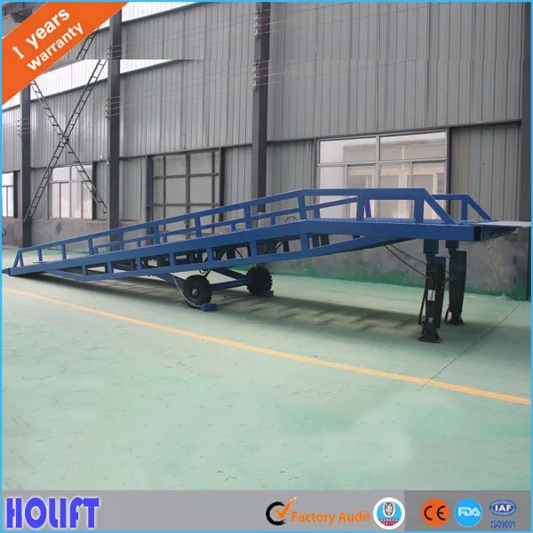 hydraulic portable adjustable car loading ramps for sale