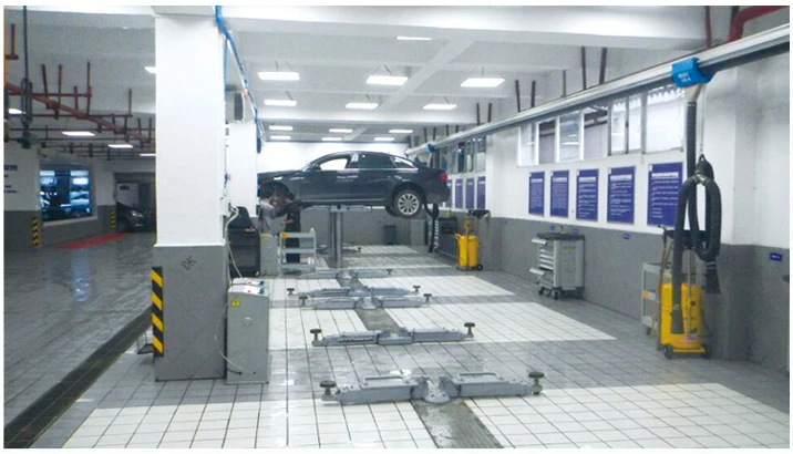 JLY5800 car lift Underground hydraulic car lift for home garage price