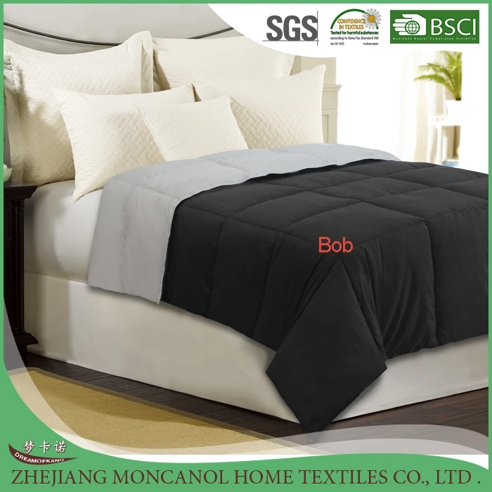 Высокое качество Дизайнеры черный «king», «queen» размер постельное белье одеяло комплекты класса люкс