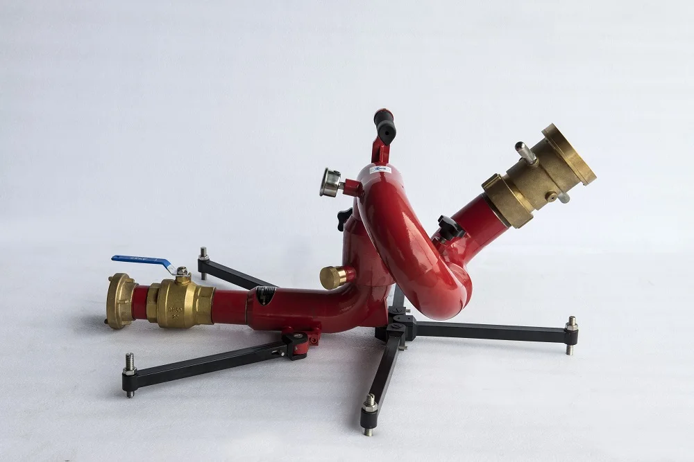 Fire fighting manual control mobile water monitor