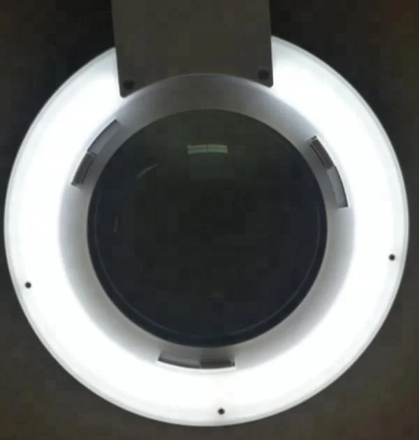 Лупа для наращивания ресниц для салона красоты, инструмент для татуировок и ухода за лицом, черная светодиодная лупа, увеличительная лампа