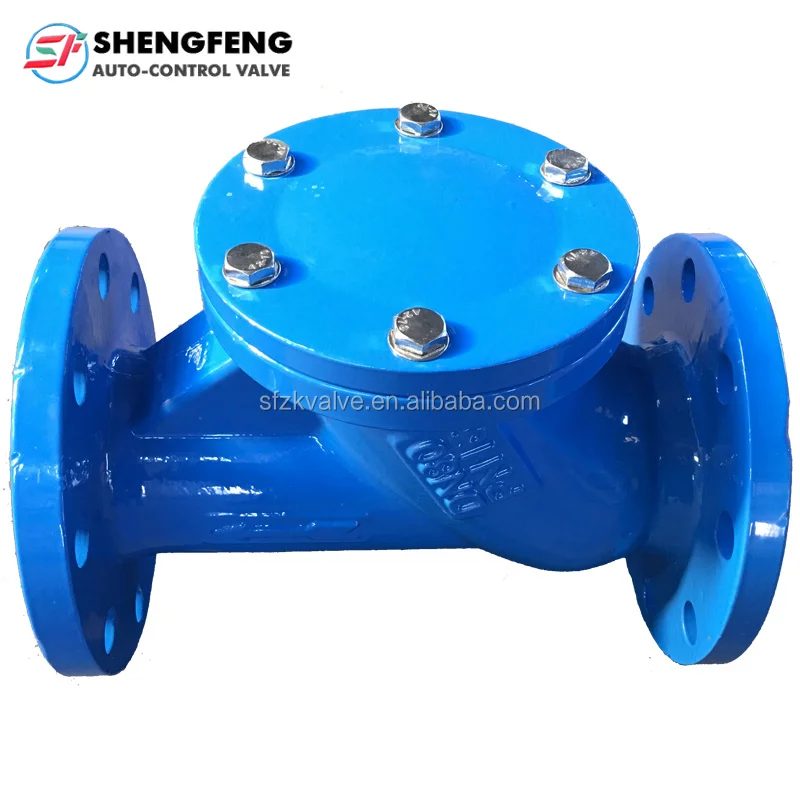 HQ41X PN16 GGG50 водяной резиновый шаровой обратный клапан