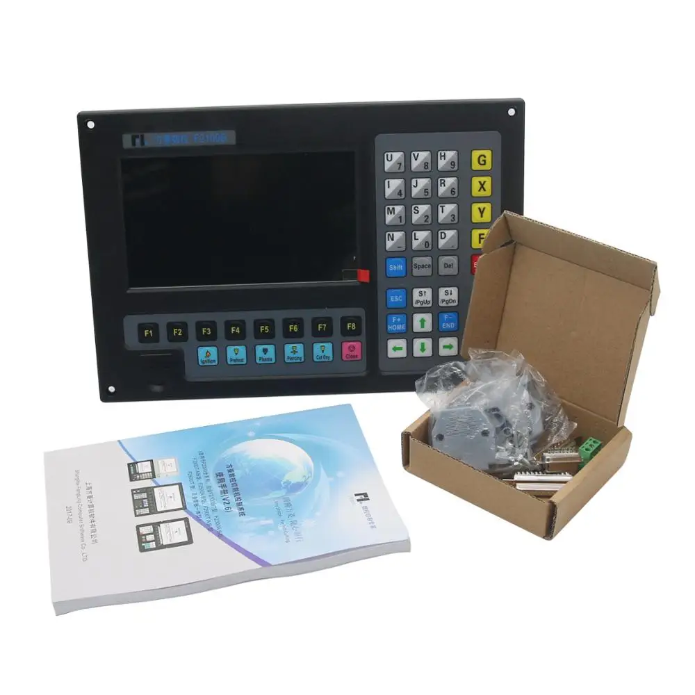 
CNC Plasma Cutting Machine Laser Flame Cutter F2100B 2 Axis CNC Controller <span style=
