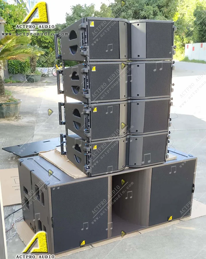 professional audio speakers KR208 KS28 subwoofer KR208 Mini line array Speaker