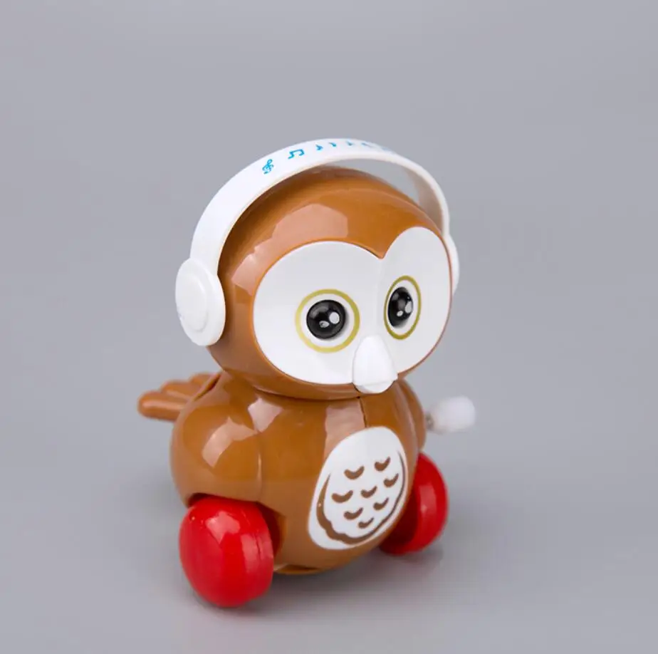 Listening Owl Animal Wind Up Toys