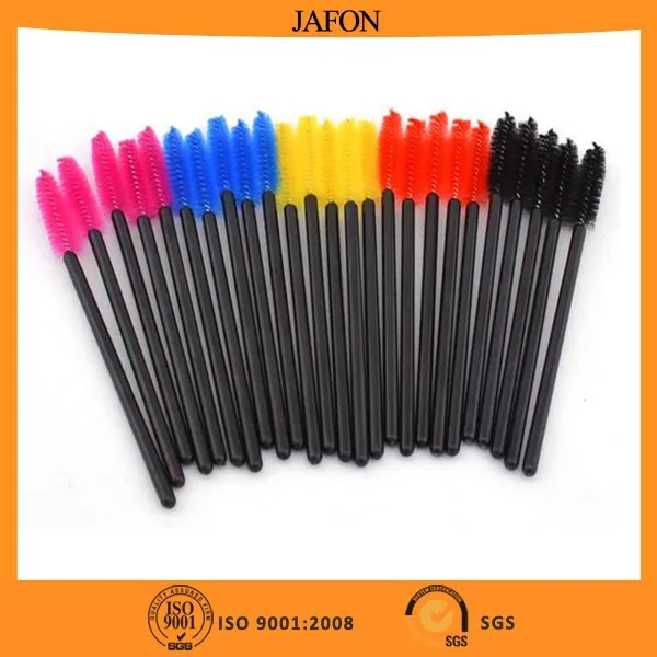 Nylon Eyelash Extension Brush Mascara Wand Plastic Eyebrow Mascara Brush