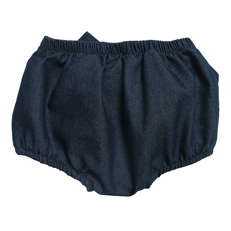 Toddler Girls Clothing 2019 Wholesale Children Clothes Infant Baby Bowknot Bloomers Girls Denim Shorts