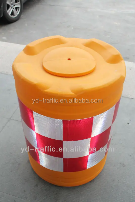 Road Safety Warning Plastic Water Barrel high quality water filled traffic barrier