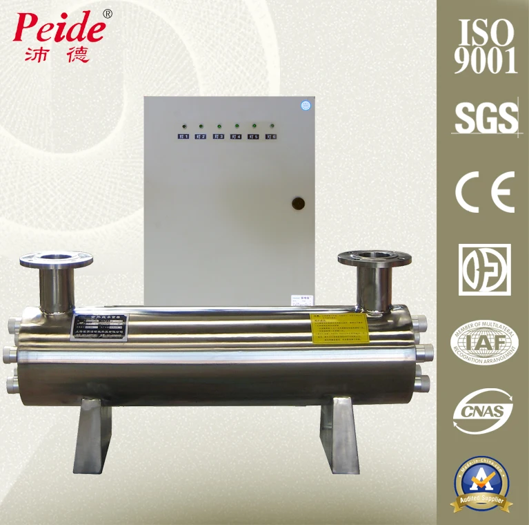 Ультрафиолетовое Излучение Стерилизации Воды Система SUS304 УФ Стерилизатор