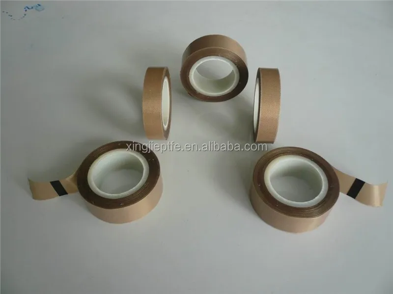water-proof brown ptfe adhesive tape fiberglass tape