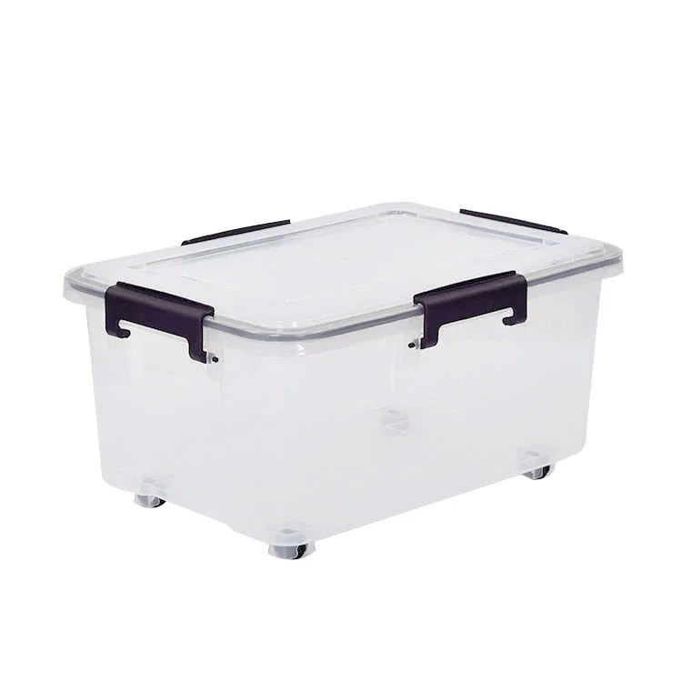 Multifunctional Airtight Plastic Storage Box Waterproof Outdoor Organizer 10kg Load Capacity Eco-Friendly Custom Food Storage