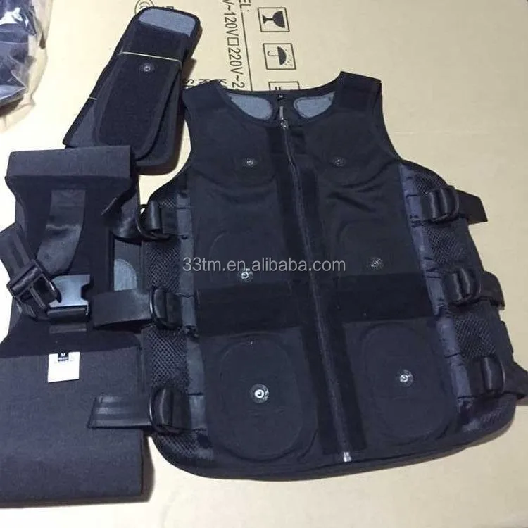 EMS Electrodes Machine Muscle Trainers Electric Muscle Stimulator Suit