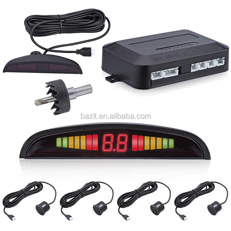 Hot selling car front camera Car Reverse Parking Sensor with 4 sensors