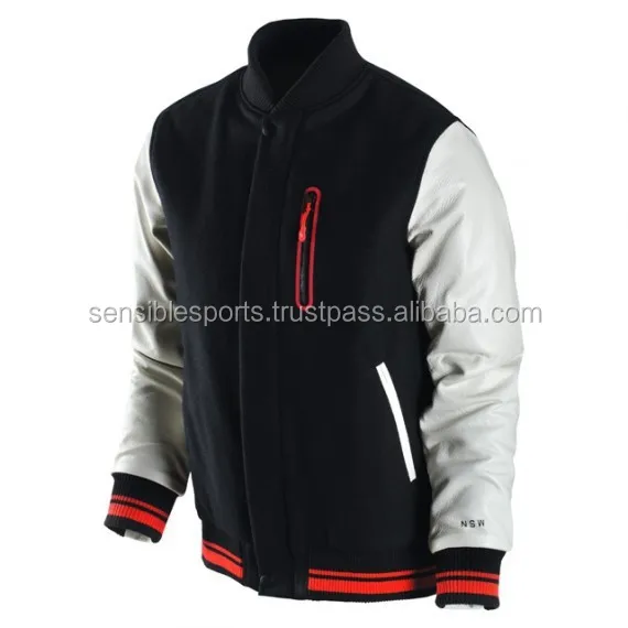 Men baseball jacket navy for man