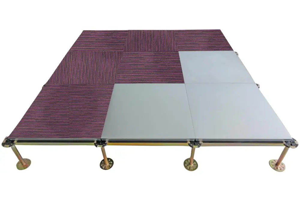 match with carpet Steel Encased Chipboard Core Raised Access Floor FS800~FS1500 used with carpet tile hot sale