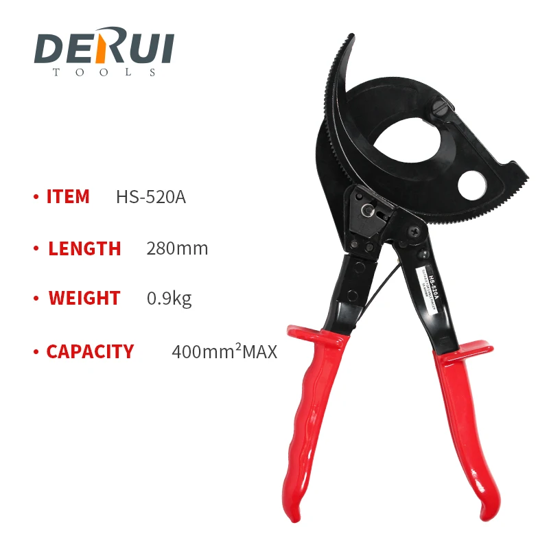 HS-520A Ratchet Cable Cutter& Ratchet Terminal electrical Tool hand tool