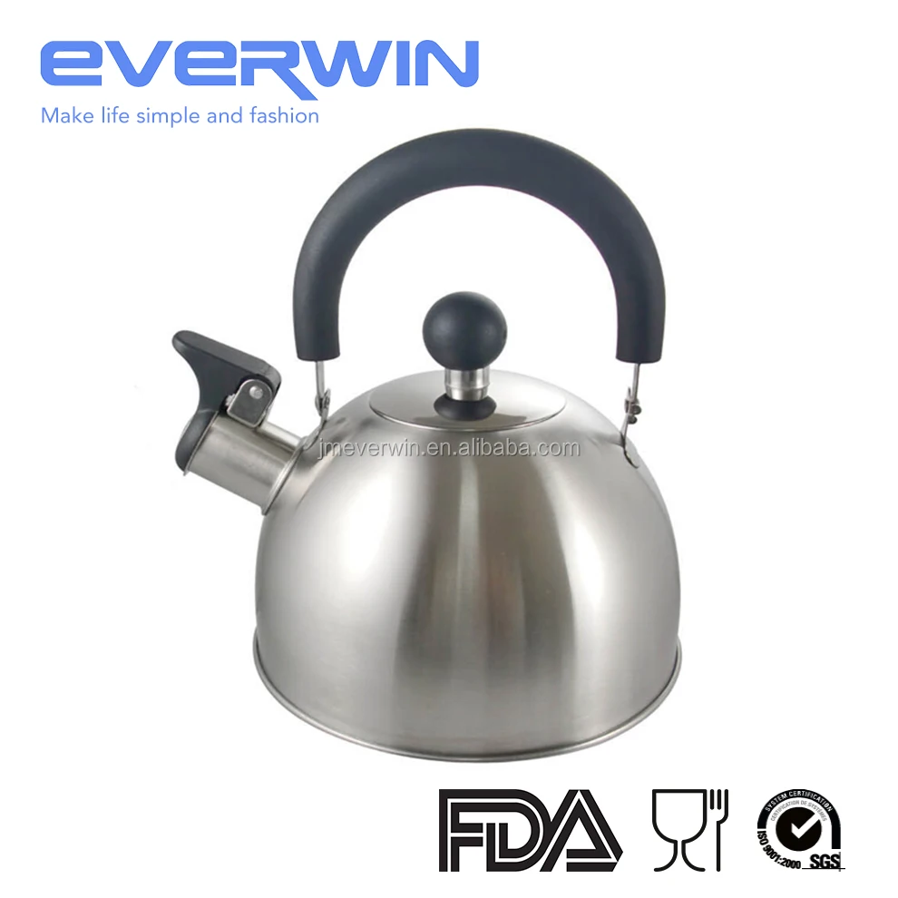 Cute 1.5 Litre Colorful Whistling Water Kettle Teapot Whistle Spout Locking Cover