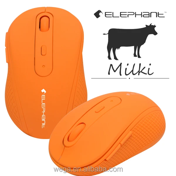 ELEPHANT Milki Blue - Sensor Silent Candy Color Mouse for PC