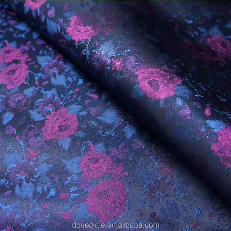 Jacquard Woven Manufacture High Quality Italian Silk Fabric Manufacturer Better Than Italian Silk Fabric