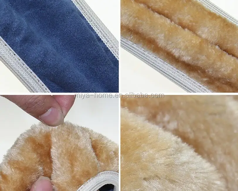 Плюшевый чехол на руль автомобиля/теплый руль/зимний