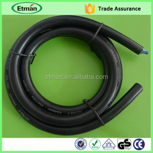 2023 Super Flexible Rubber Insulated H07RN-F Cable 3G 1.5mm2 3G 2.5mm2