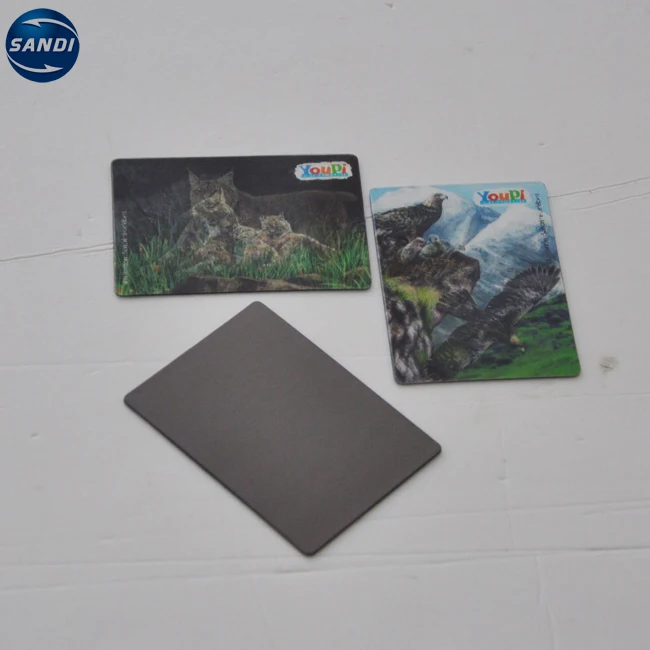 Custom full color printed plastic lenticular 3d fridge magnet
