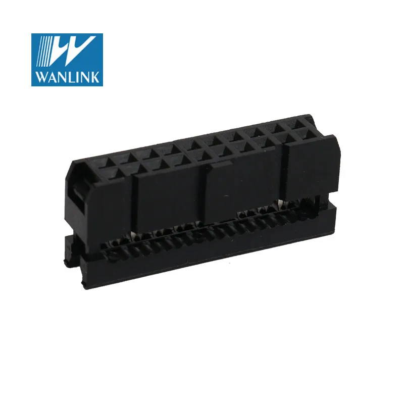 Ваньхая 2,54 мм Шаг idc соединитель сокета HY1087-04