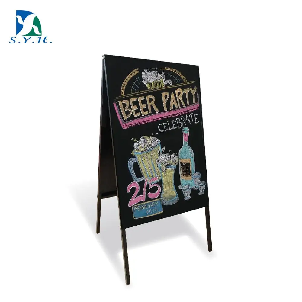 Промышленная Магнитная алюминиевая рамка, рекламная доска, доска, мольберт, прочная сэндвич-доска