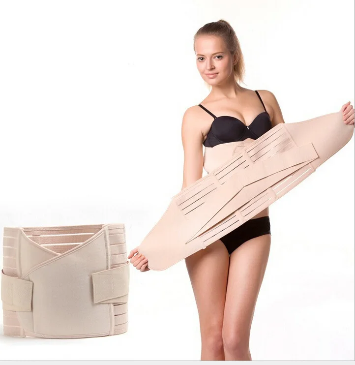 Postpartum weight loss body wrap Slimming Waist Belt Wrap waistband Firming Waist Trimmer Body Wrap Belt