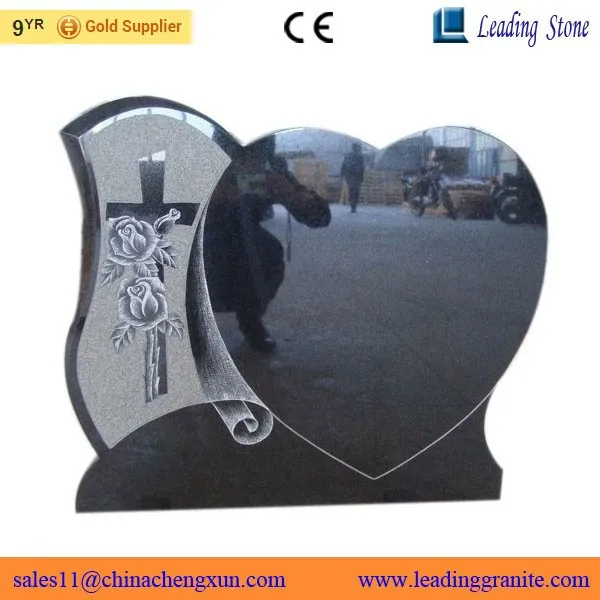 2015 high quality granite cemetery headstones prices