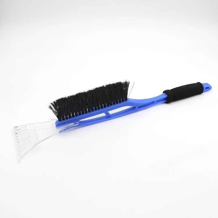Ice scraper plastic snow brush for car