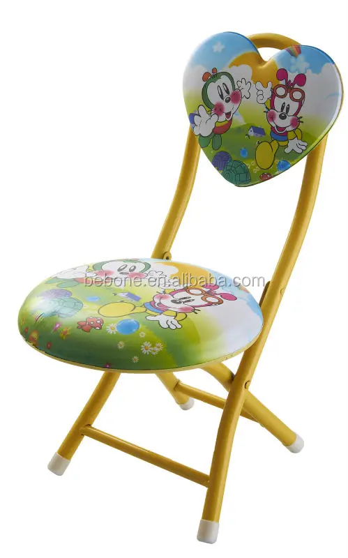 colorful design home furniture china supplier children folding plastic stool kid chair