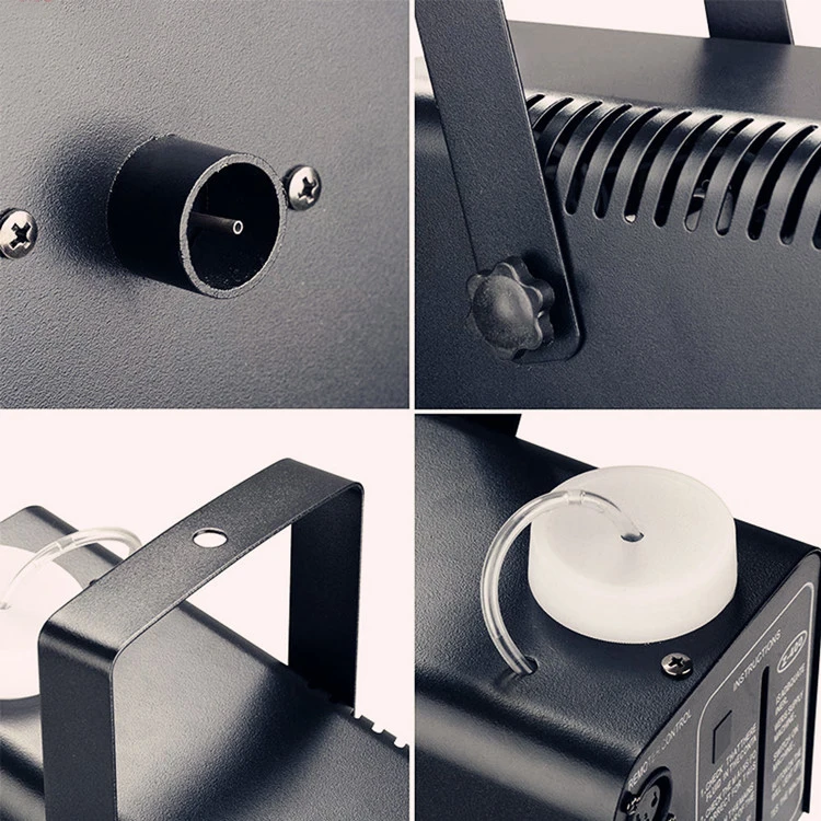 
Mini Smoke Machine With LED Effect 500W Fog Machines for Wedding Home Party Disco With Wire and Wireless control 