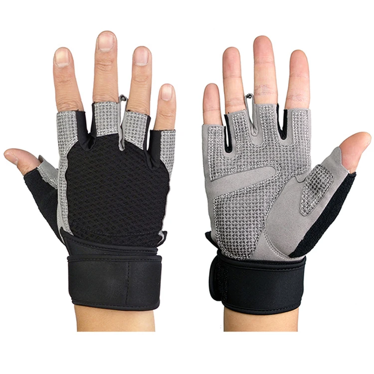 Free Sample And Anti-slip Weight Lifting Gloves Training