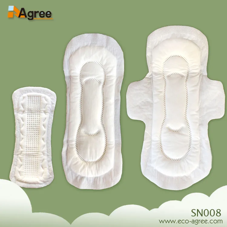 PL001 155mm 180mm Fluff Pulp Embossed Panty Liner In India With Anion Strip