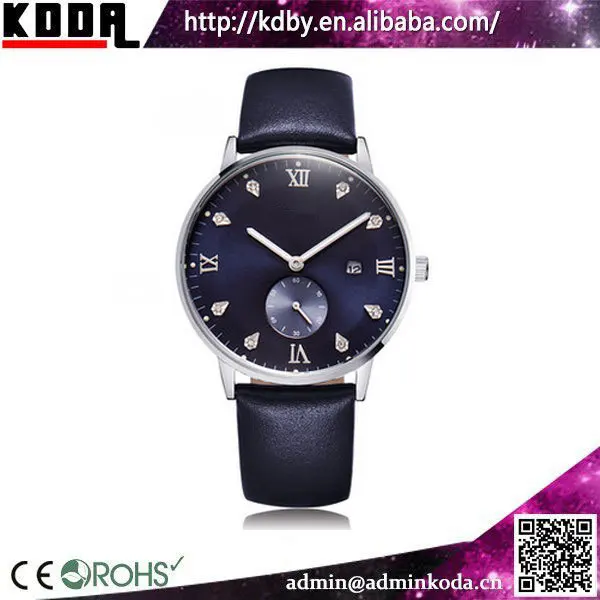 Romanson Leather Relogio Masculino Big Wrist Watches Men Wrist your Logo Custom Luxury Watch Men