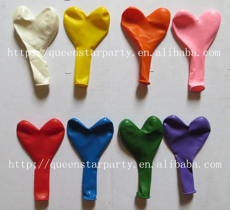 Natural latex balloons Heart balloons 3GRAM